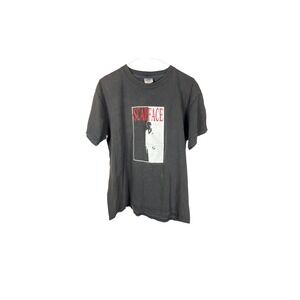 Vintage Scarface Tony Montana Movie Graphic T-Shirt Delta Pro Weight Black M